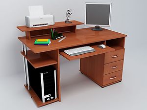Стол компьютерный Абсолют-Мебель С511 